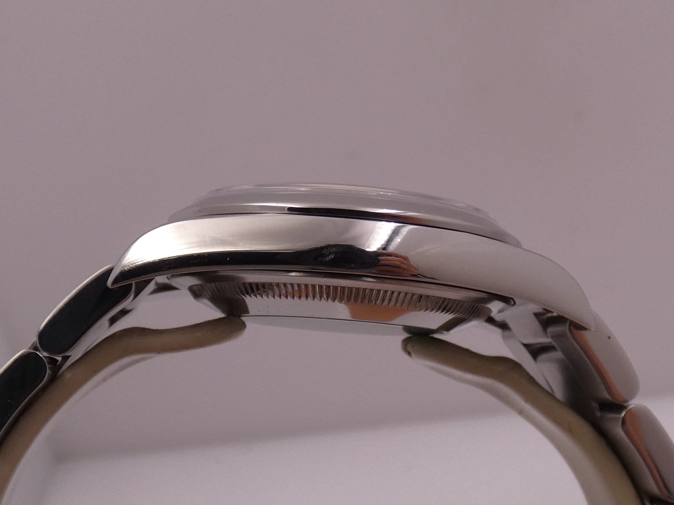 Rolex Explorer I 114270 SEL Anno 2001 NO HOLES With BOX Automatico Braccialato Acciaio - immagine 14