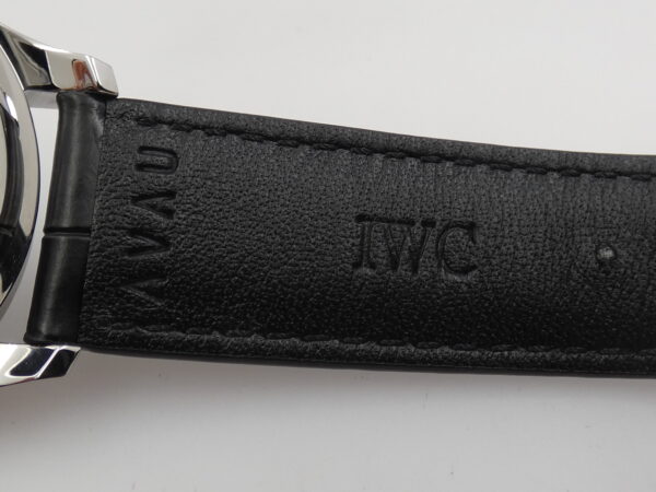 Cronografo IWC Portuguese BLUE DIAL 3716 TOP CONDITION WITH PAPERS Anno 2021 Automatico Acciaio