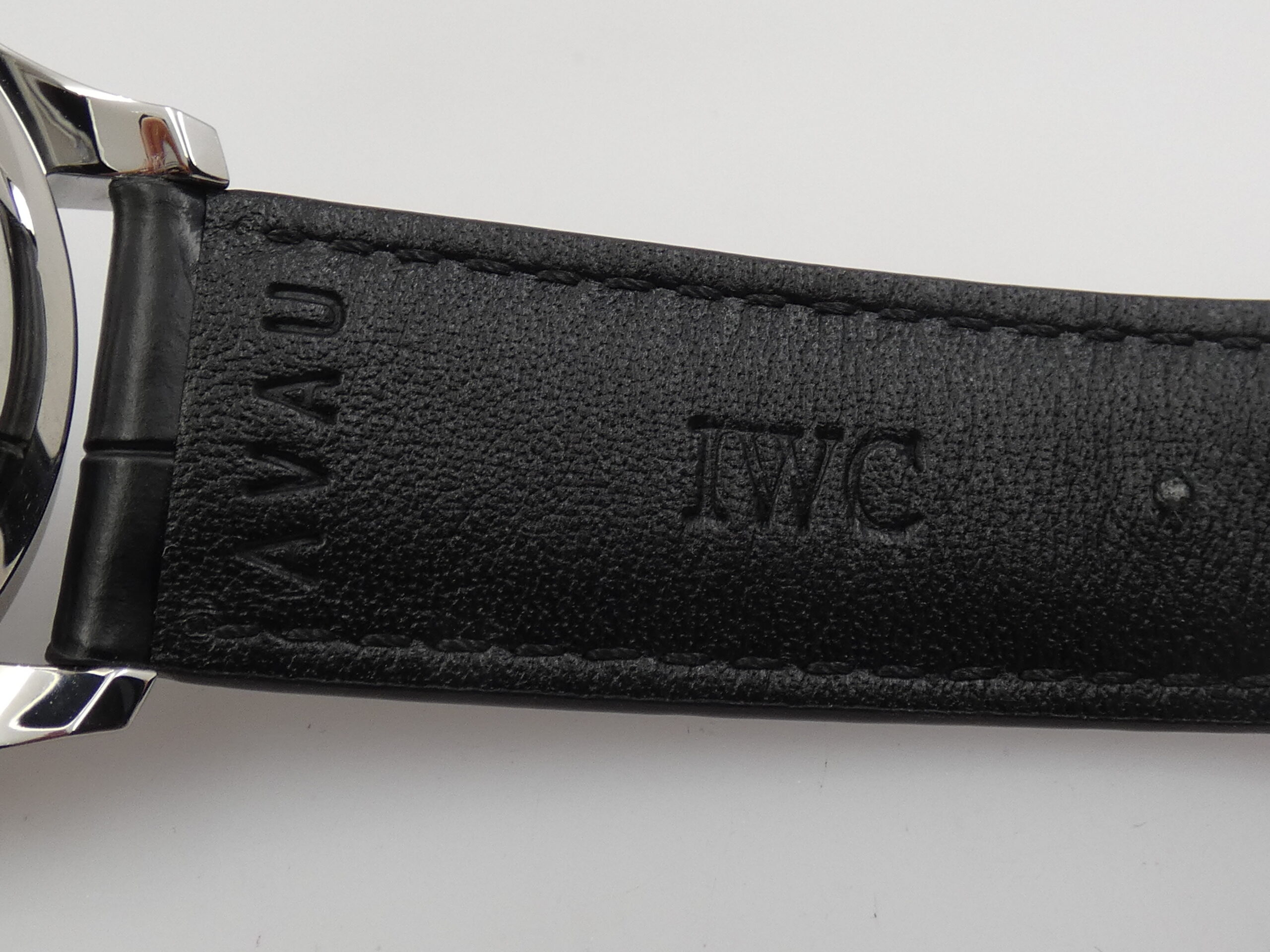 Cronografo IWC Portuguese BLUE DIAL 3716 TOP CONDITION WITH PAPERS Anno 2021 Automatico Acciaio - immagine 13