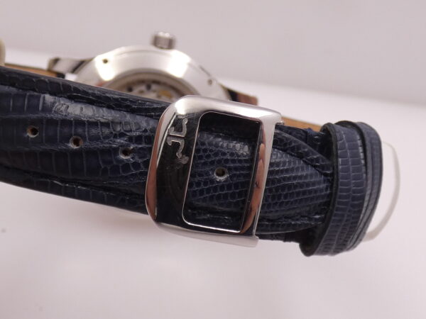 Jaeger-LeCoultre Master Geographic GMT World Timer Power Reserve Q1508420 Rotore in Oro 22kt BOX&PAPERS Anno 2009 Automatico Acciaio 147.8.57.S