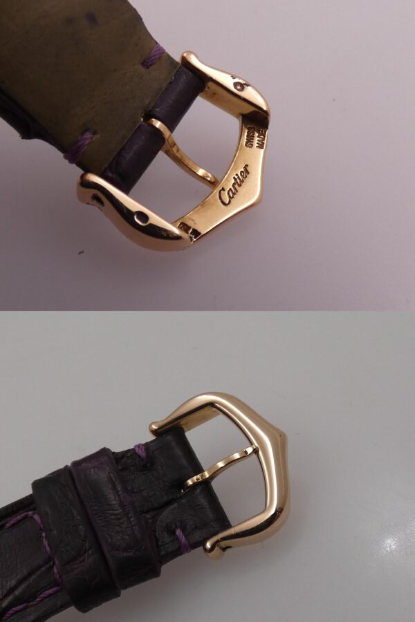 Cartier Clé de Cartier Mid-Size 31mm 3947 DIAMONDS DIAL Oro Rosa 18Kt BOX&PAPERS Anno 2021 For Ladies WJCL0031