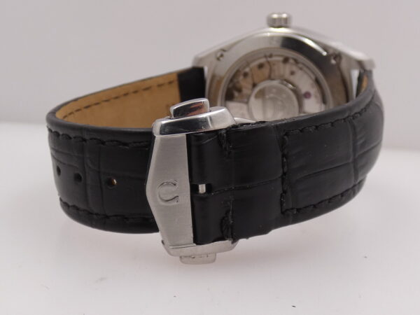 Omega Globemaster Constellation Annual Calendar Cronometro Co-Axial BOX&PAPERS Anno 2011 "Pie Pan" Dial Automatico Acciaio 130.33.41.22.02.001