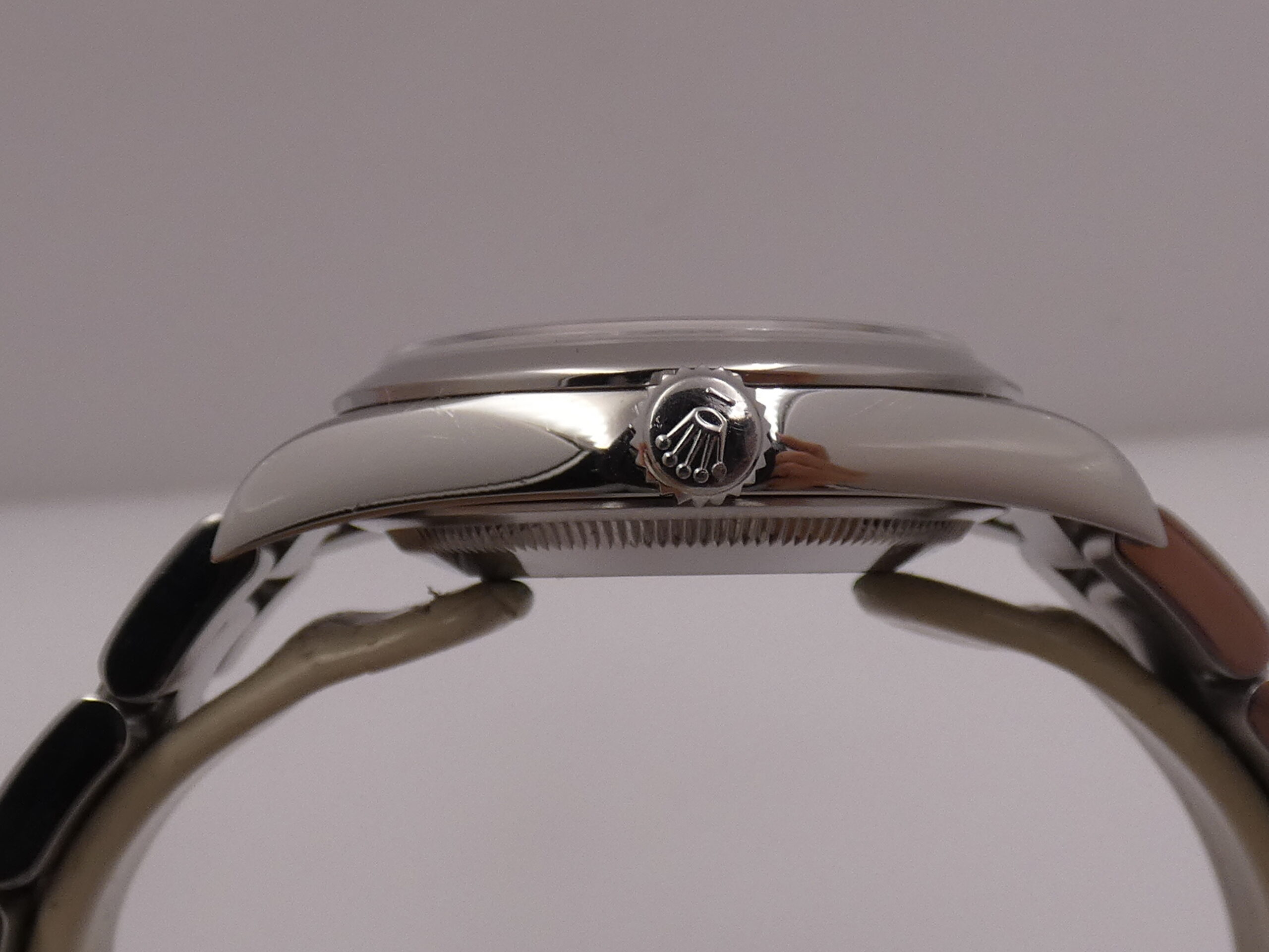 Rolex Explorer I 114270 SEL Anno 2001 NO HOLES With BOX Automatico Braccialato Acciaio - immagine 15