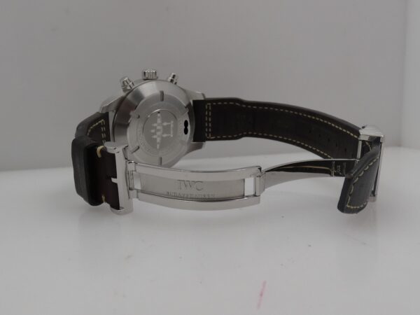 Cronografo IWC Pilot Spitfire Antoine De Saint Exupéry Flyback IW3878 With PAPERS Brown Dial Automatico SPECIAL EDITION Acciaio