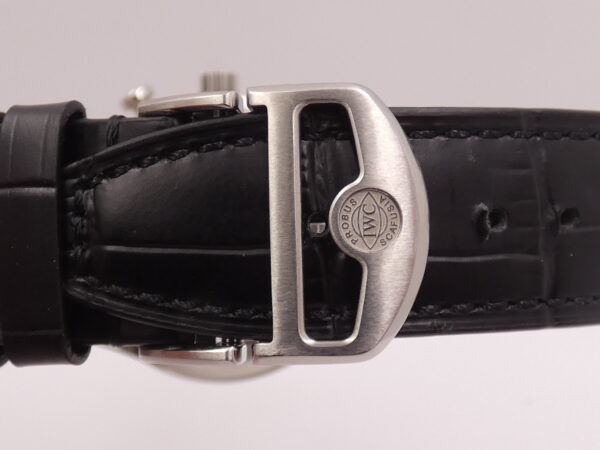 Cronografo IWC Portuguese BLUE DIAL 3716 TOP CONDITION WITH PAPERS Anno 2021 Automatico Acciaio