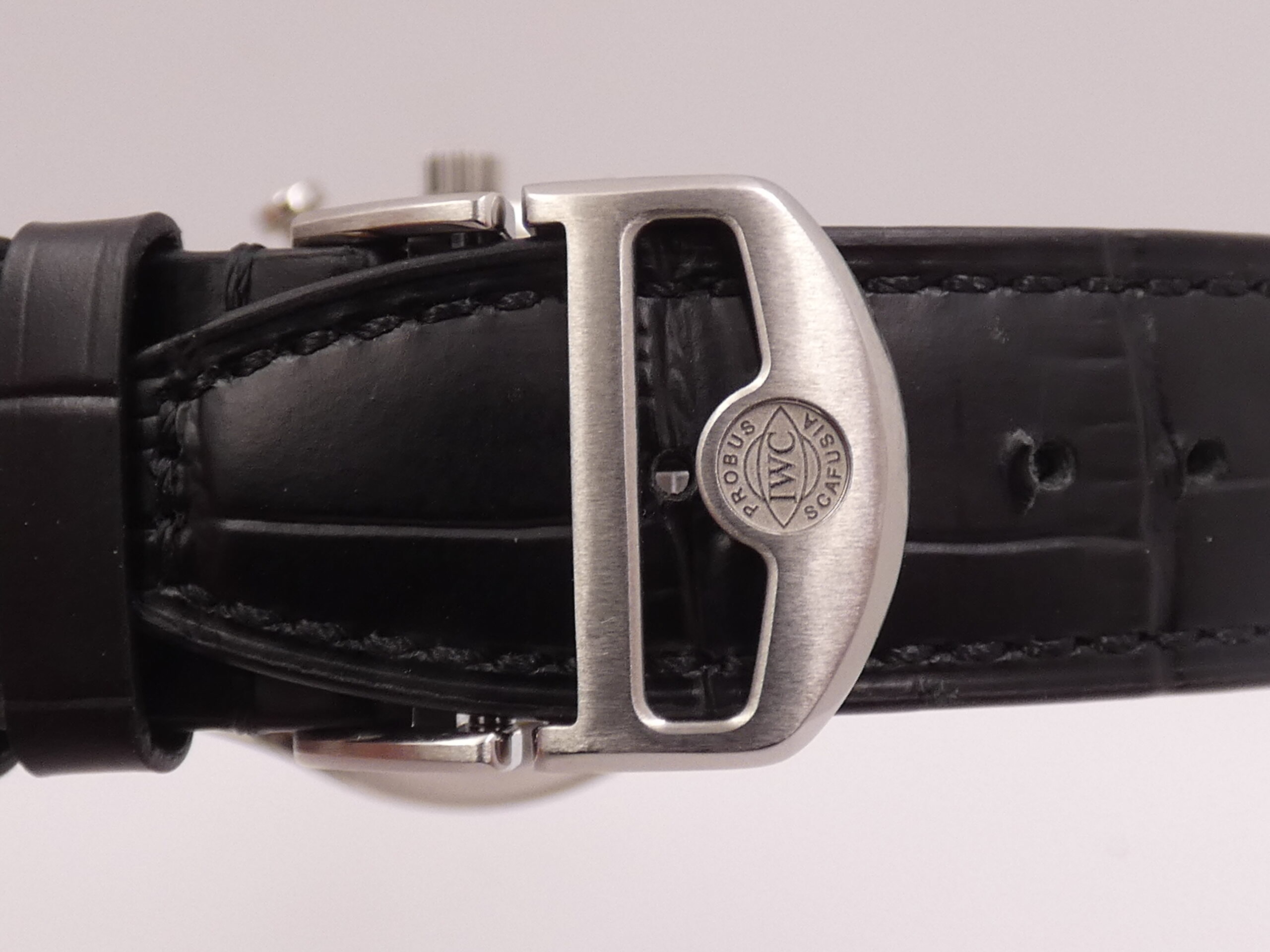 Cronografo IWC Portuguese BLUE DIAL 3716 TOP CONDITION WITH PAPERS Anno 2021 Automatico Acciaio - immagine 14