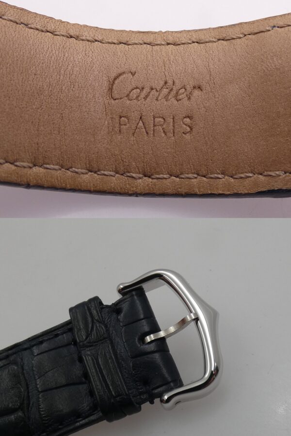 Cartier Tank Basculante 2390 TOP CONDITION BOX&PAPERS Anno 2001 Carica Manuale Calibro Frédéric Piguet Acciaio W1011358