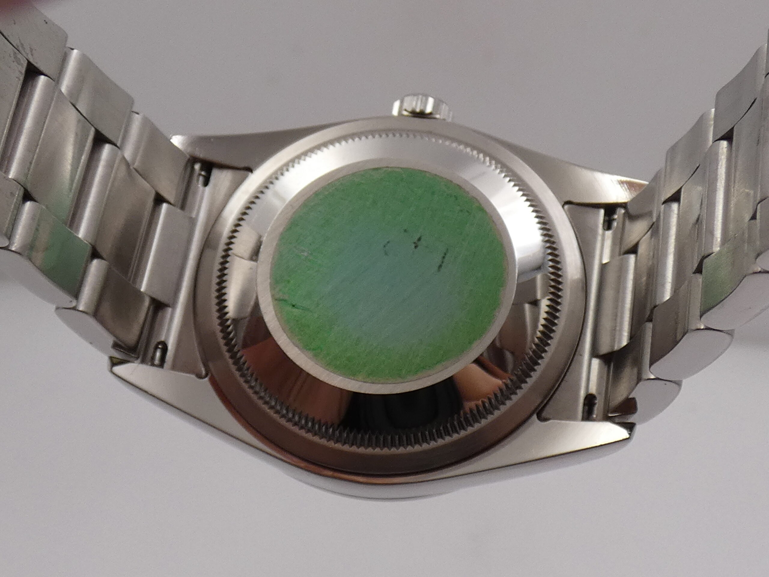 Rolex Explorer I 114270 SEL Anno 2001 NO HOLES With BOX Automatico Braccialato Acciaio - immagine 16