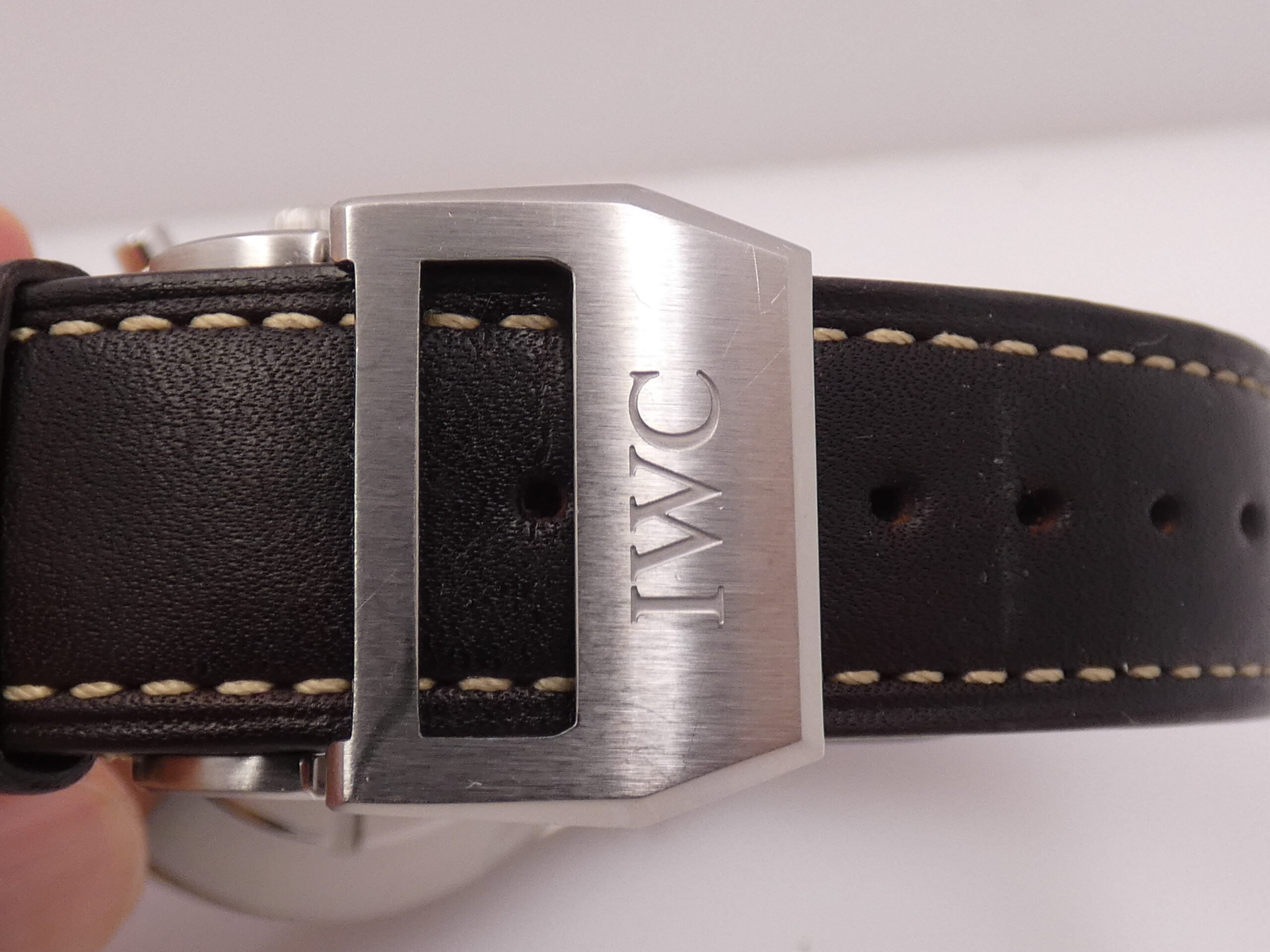 Cronografo IWC Pilot Spitfire Antoine De Saint Exupéry Flyback IW3878 With PAPERS Brown Dial Automatico SPECIAL EDITION Acciaio - immagine 16