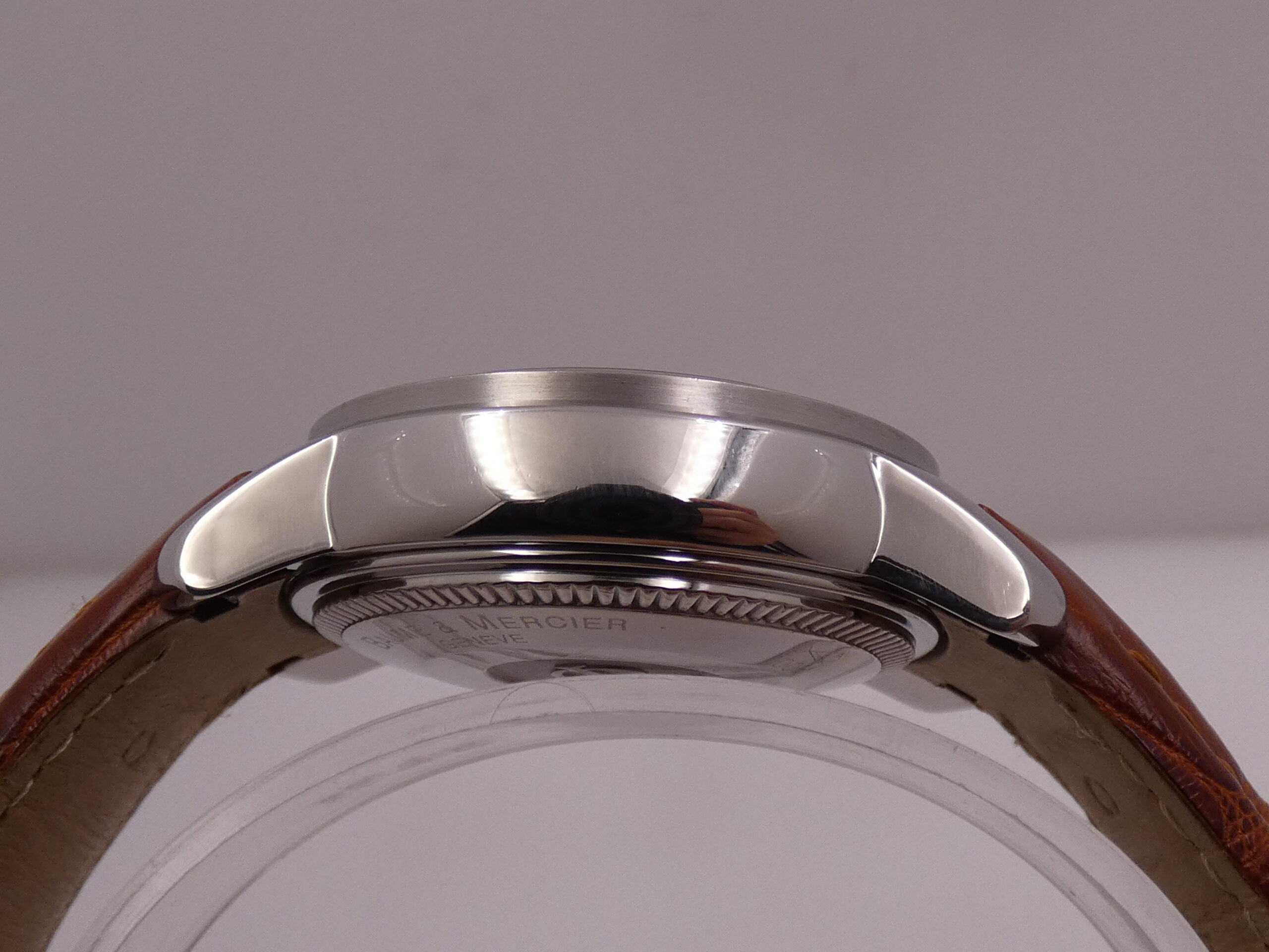 Cronografo Baume & Mercier Capeland BRONZE DIAL WITH BOX Automatico Acciaio Anno 2000's MV045216 - immagine 15