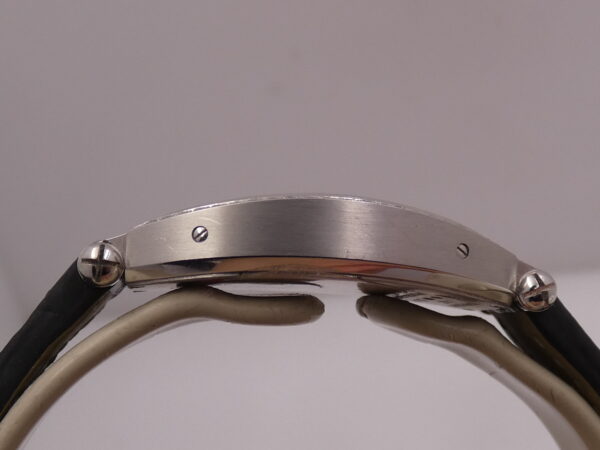 Cartier Tonneau Lady 2711 Oro Bianco 18Kt FACTORY DIAMOND BEZEL BOX&PAPERS Anno 2013 Carica Manuale WE400131