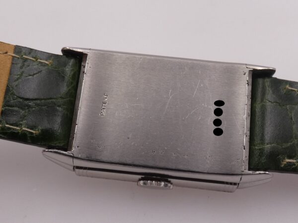 Jaeger-LeCoultre Reverso Smalto Cloisonnè Dial ANNI 40's Manuale Calibro Tavannes 064 Acciaio Vintage