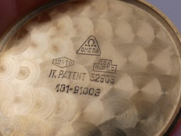 Omega Genève ORO MASSICCIO 18Kt ANNO 1969 Carica Manuale TOP CONDITION With BOX Ref. 181-91008