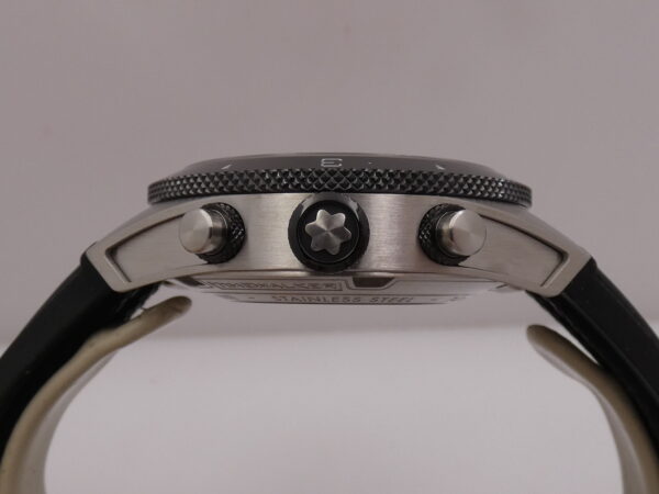 Cronografo Montblanc Timewalker 116096 TOP CONDITION BOX PAPERS & STICKERS Automatico Lunetta Ceramica Acciaio