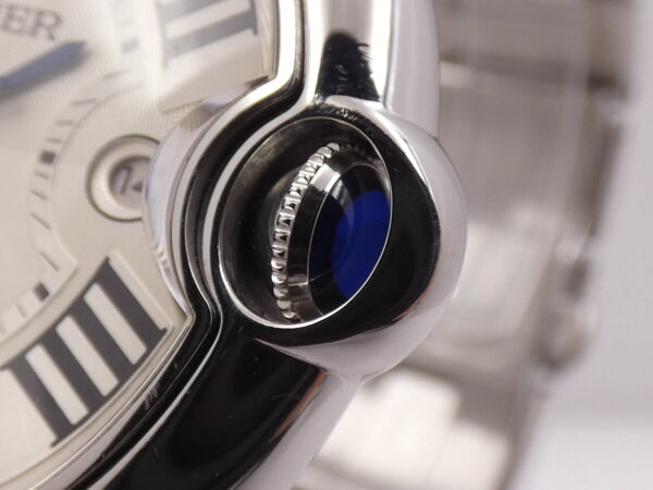 Cartier Ballon Bleu 42mm 3001 BOX PAPERS & STICKERS Anno 2012 Automatico Acciaio W69012Z4