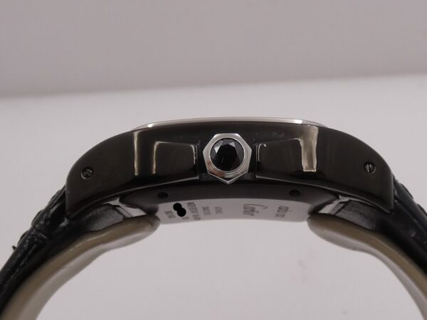 Cartier Santos 100 2878 BOX&PAPERS Anno 2010 Automatico Black PVD & Acciaio W2020008