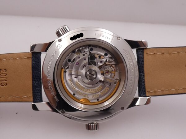 Jaeger-LeCoultre Master Geographic GMT World Timer Power Reserve Q1508420 Rotore in Oro 22kt BOX&PAPERS Anno 2009 Automatico Acciaio 147.8.57.S