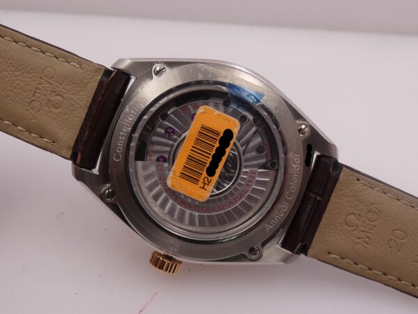 Omega Globemaster Constellation Annual Calendar BOX&PAPERS Anno 2022 NEW UNWORN 18Kt SEDNA Gold Bezel "Pie Pan" Dial Co-Axial METAS Master Chronometer