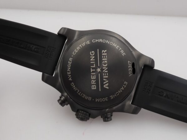 Cronografo Breitling Avenger 45 Night Mission V13317 BOX&PAPERS Titanio Automatic Chronometer