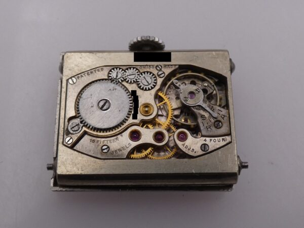Jaeger-LeCoultre Reverso Smalto Cloisonnè Dial ANNI 40's Manuale Calibro Tavannes 064 Acciaio Vintage