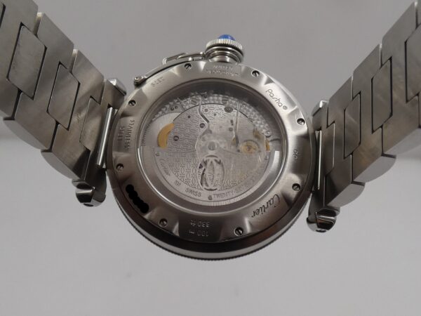 Cartier Pasha de Cartier 2379 38mm Automatic Date Anni 2000's Acciaio Braccialato W31040H3