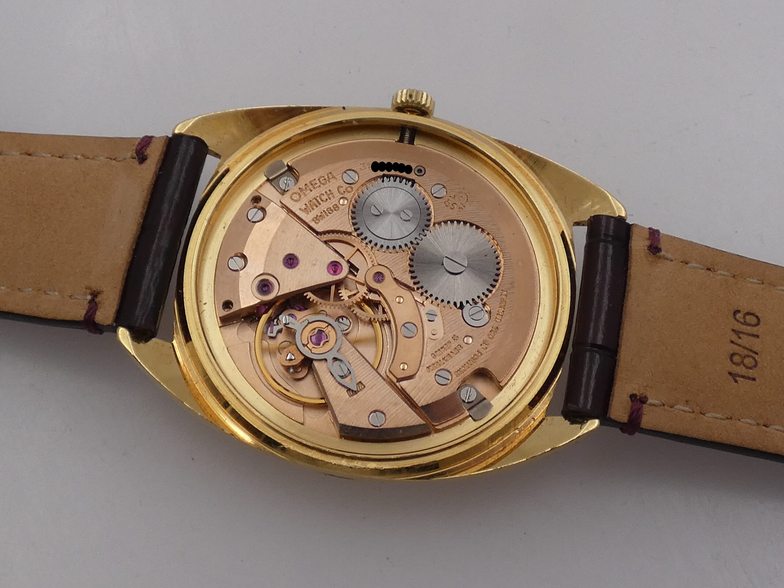 Omega Genève ORO MASSICCIO 18Kt ANNO 1969 Carica Manuale TOP CONDITION With BOX Ref. 181-91008 - immagine 17