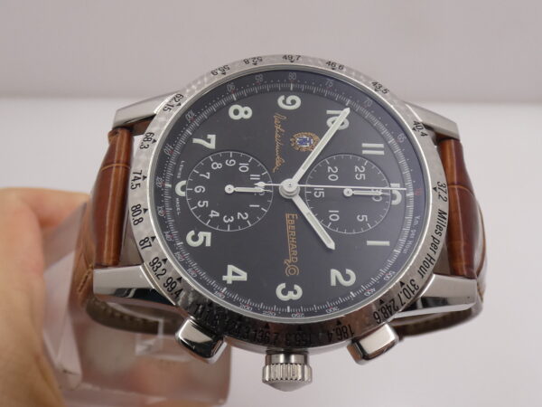 Eberhard & Co. Tazio Nuvolari Gold Car Collection 43mm 31038 Automatico Acciaio Côtes de Genève Bezel