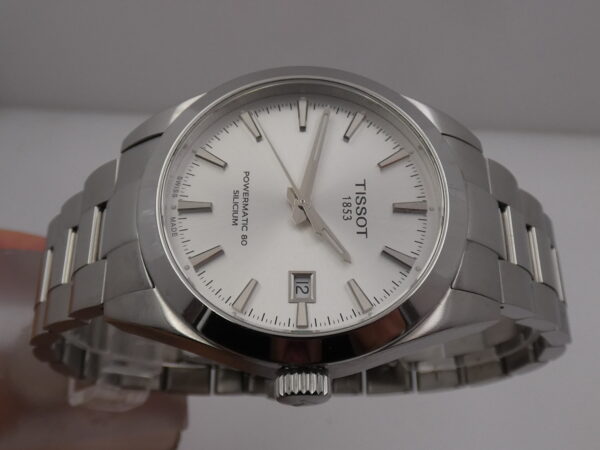 Tissot Gentleman Powermatic 80 Silicium BOX&PAPERS Anno 2022 T12740 Automatico Acciaio