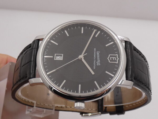 Eberhard & Co. Aliante 21021 BOX&PAPERS Anno 2014 Carica Manuale Acciaio