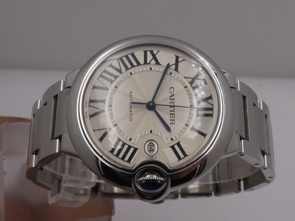 Cartier Ballon Bleu 42mm 3001 BOX PAPERS & STICKERS Anno 2012 Automatico Acciaio W69012Z4