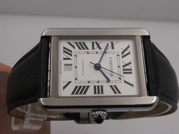 Cartier Tank Solo XL W5200027 BOX&PAPERS Anno 2015 Automatic Date 3800 Acciaio