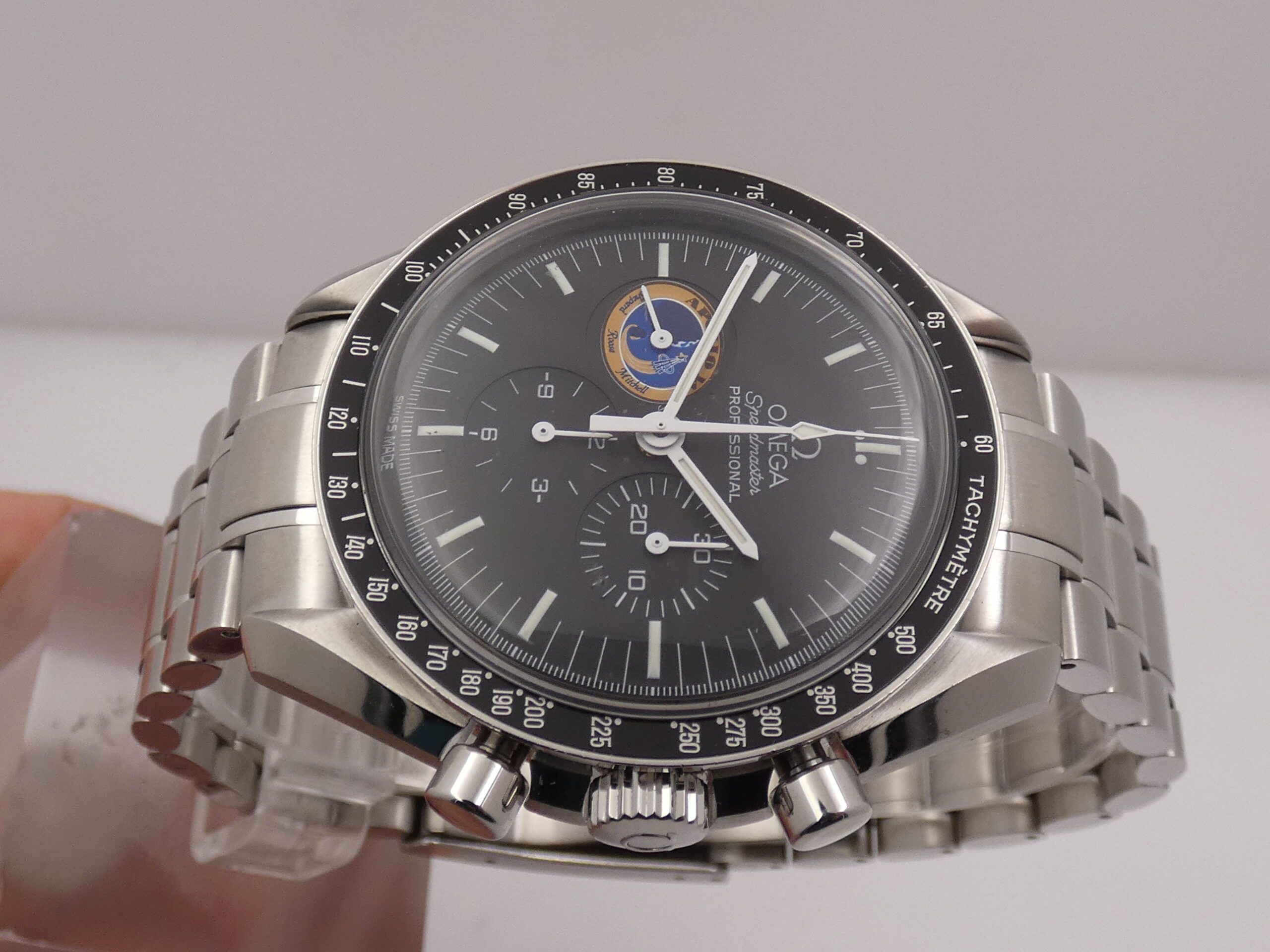 Cronografo Omega Speedmaster Missions Apollo XIV 35971700 BOX&PAPERS Anno 1999 Manuale 145.0022 - immagine 3
