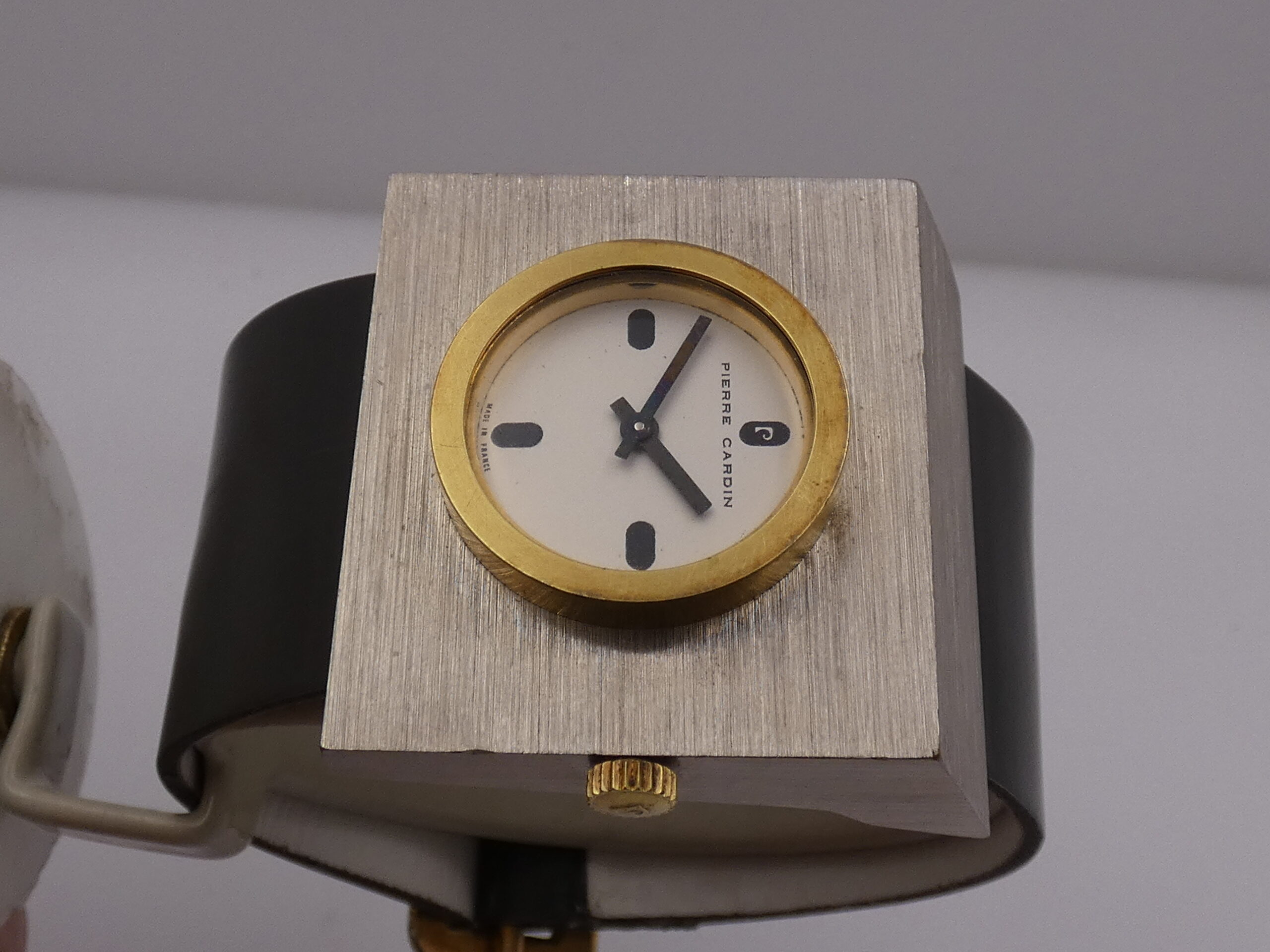 Pierre Cardin Espace PC 11 Jumbo by Jaeger LeColtre 18Kt G.F. Bezel Anni 70's Carica Manuale Vintage - immagine 3