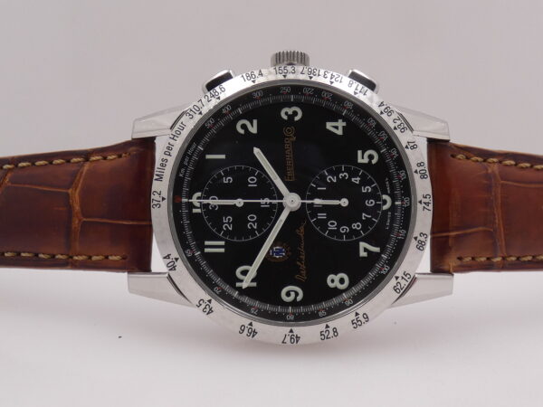 Eberhard & Co. Tazio Nuvolari Gold Car Collection 43mm 31038 Automatico Acciaio Côtes de Genève Bezel