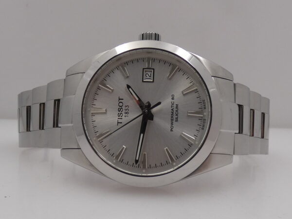 Tissot Gentleman Powermatic 80 Silicium BOX&PAPERS Anno 2022 T12740 Automatico Acciaio