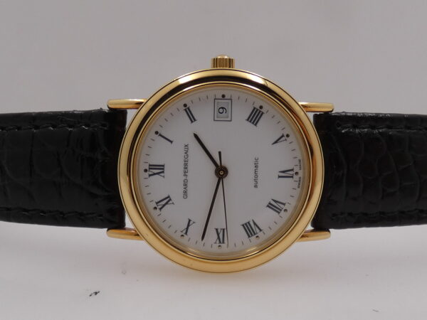 Girard Perregaux 30 Anni in Fiat 47990 N.O.S. Oro Massiccio 18 Kt NEW OLD STOCK Automatic Date
