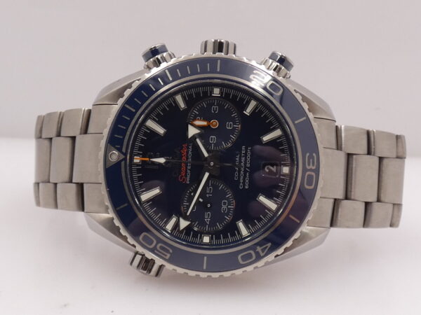 Cronografo Omega Seamaster Planet Ocean Co-Axial TOP CONDITION BOX&PAPERS Anno 2014 Automatico Titanio