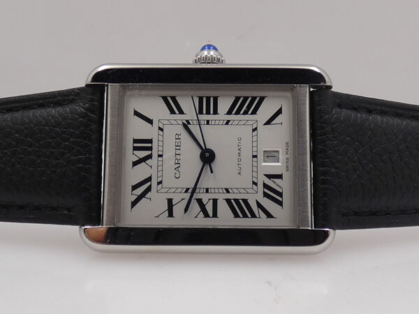 Cartier Tank Solo XL W5200027 BOX&PAPERS Anno 2015 Automatic Date 3800 Acciaio