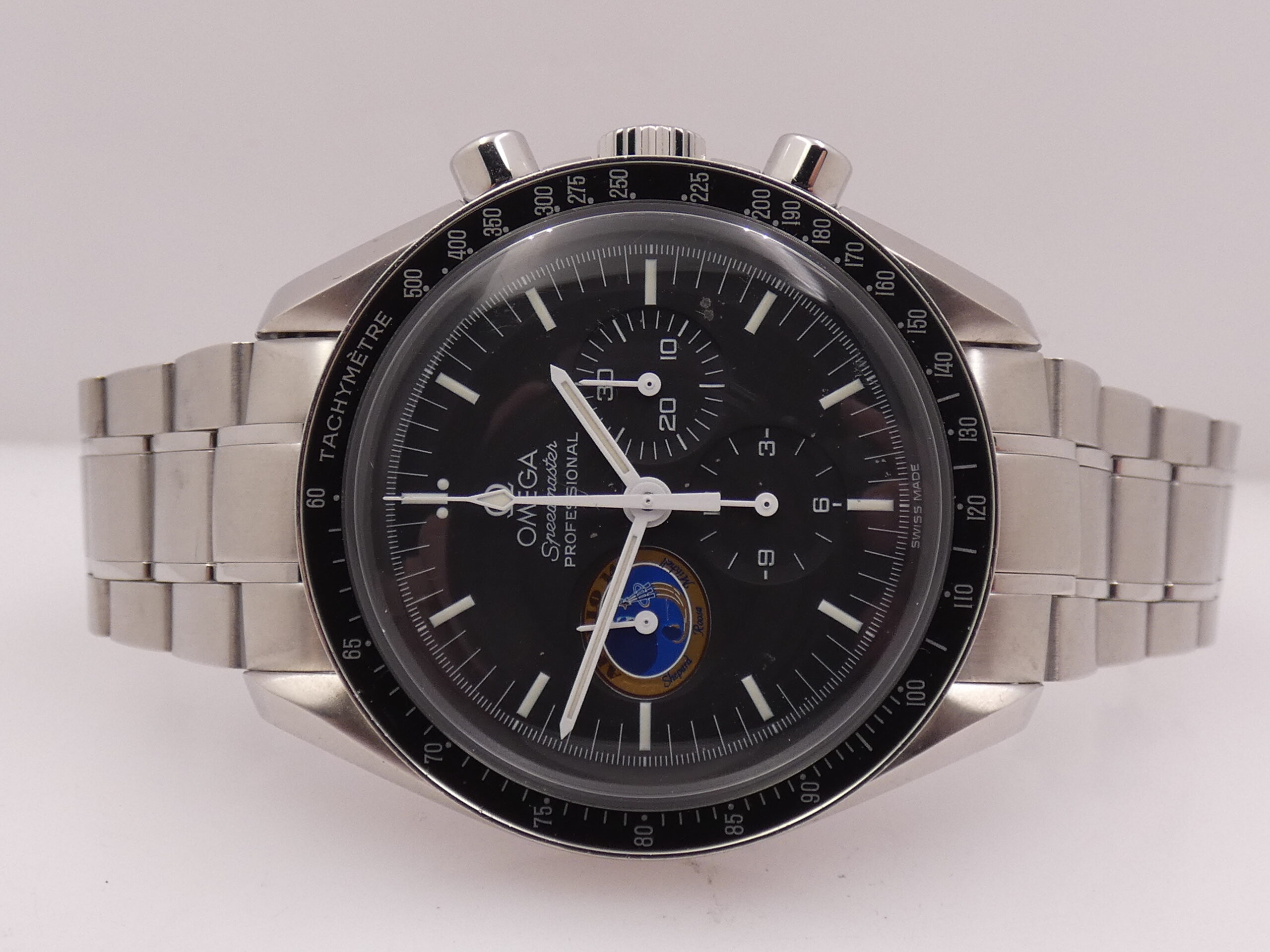 Cronografo Omega Speedmaster Missions Apollo XIV 35971700 BOX&PAPERS Anno 1999 Manuale 145.0022 - immagine 4