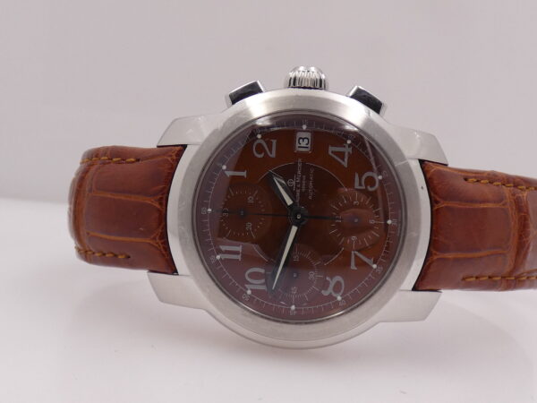 Cronografo Baume & Mercier Capeland BRONZE DIAL WITH BOX Automatico Acciaio Anno 2000's MV045216