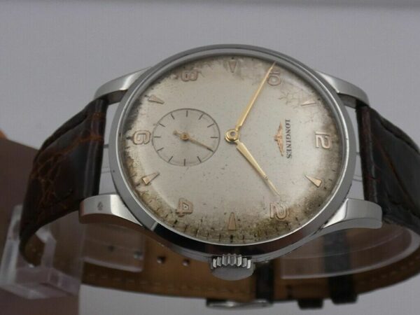 Longines Calatrava Oversize 37 mm 4914-22 Acciaio ANNO 1953 Carica Manuale Vintage