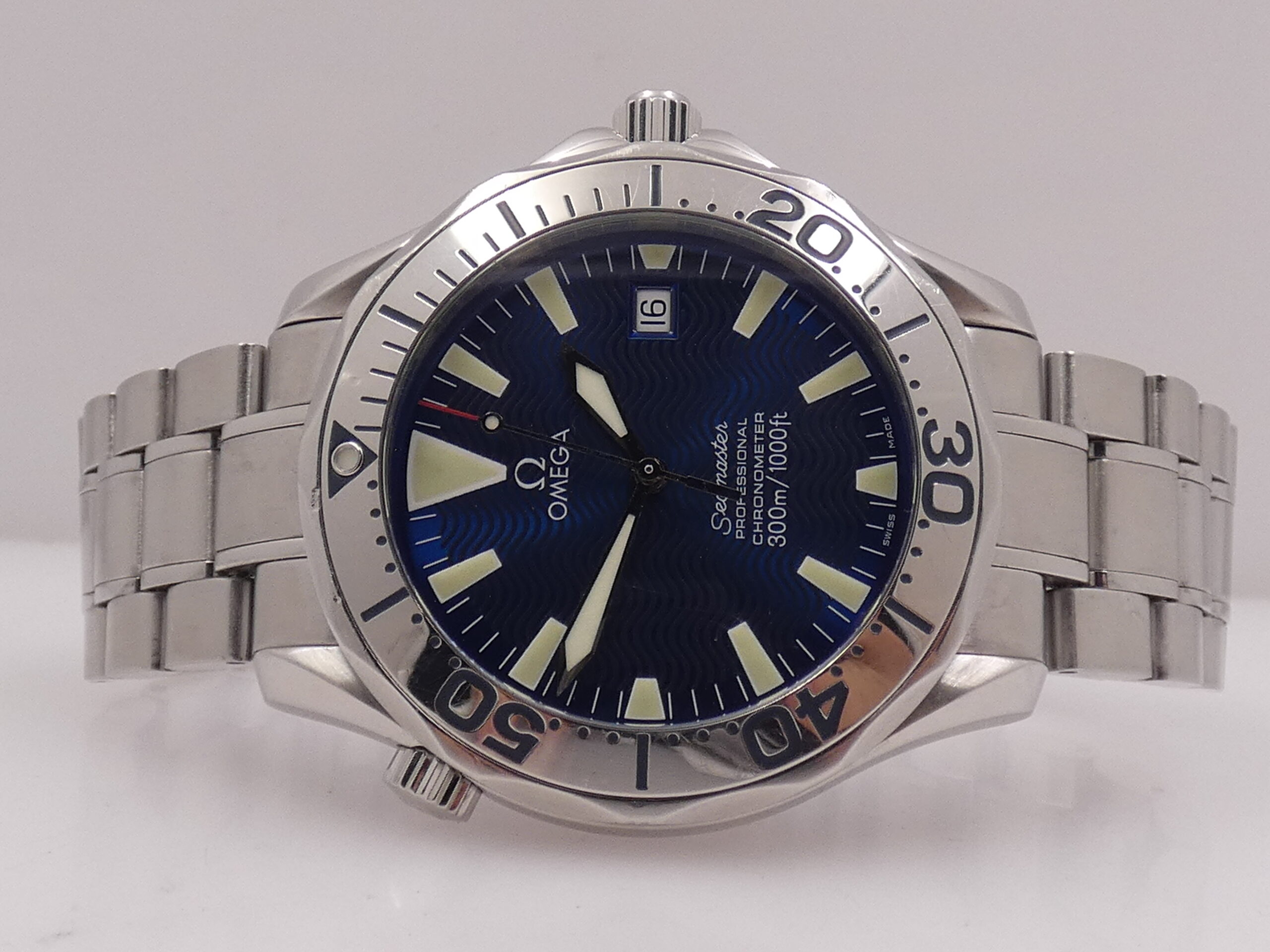 Omega Seamaster Diver 300 M Professional 2255.88.00 WITH PAPERS Anno 2008 Automatico Acciaio 168.1640 - immagine 4