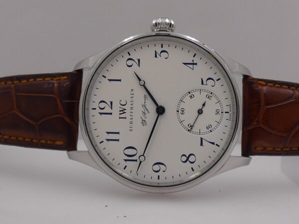 IWC Portuguese Hand-Wound F.A.Jones IW5442 TOP CONDITION FULL SET Carica Manuale Acciaio Limited Edition 3000 al MONDO