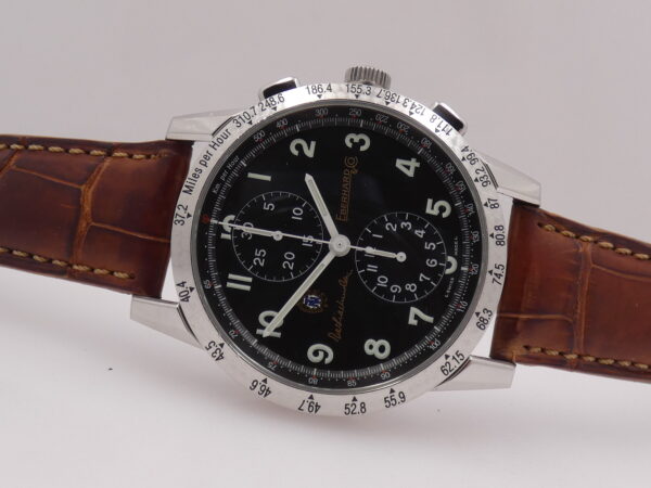 Eberhard & Co. Tazio Nuvolari Gold Car Collection 43mm 31038 Automatico Acciaio Côtes de Genève Bezel