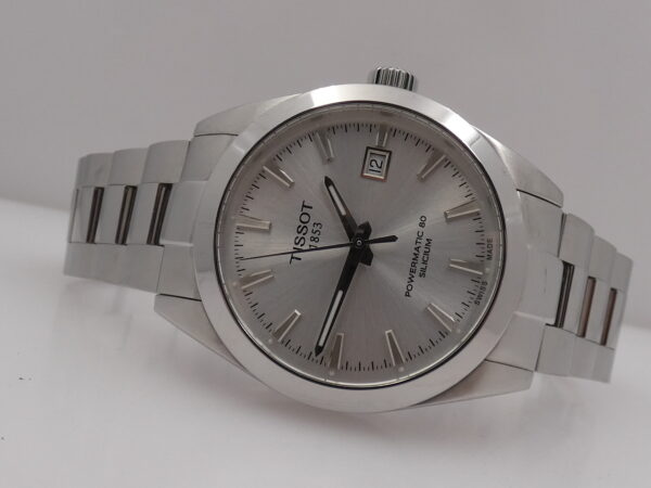 Tissot Gentleman Powermatic 80 Silicium BOX&PAPERS Anno 2022 T12740 Automatico Acciaio