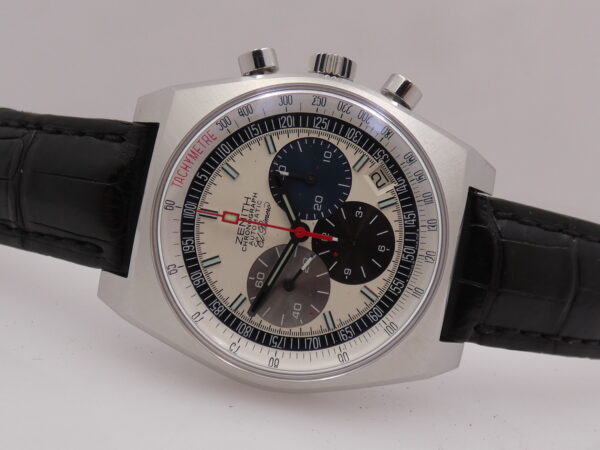 Cronografo Zenith El Primero New Vintage 1969 WITH PAPERS Automatico Limited Edition 40° Anniversario 500pz al Mondo Acciaio 03.1969.469/01.C490