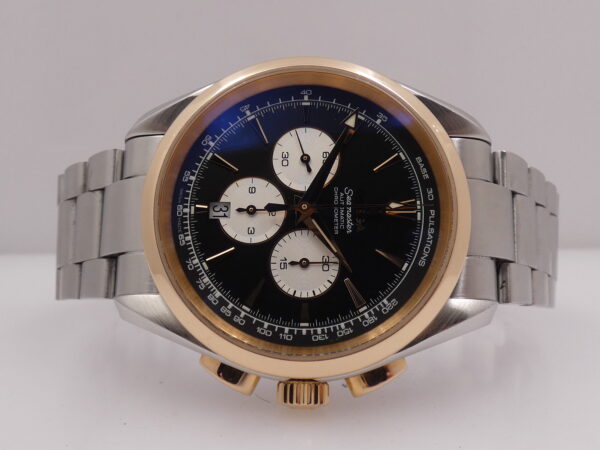 Cronografo Omega Seamaster Aqua Terra BOX&PAPERS Anno 2019 Ghiera Oro Rosa 18Kt Automatico Acciaio