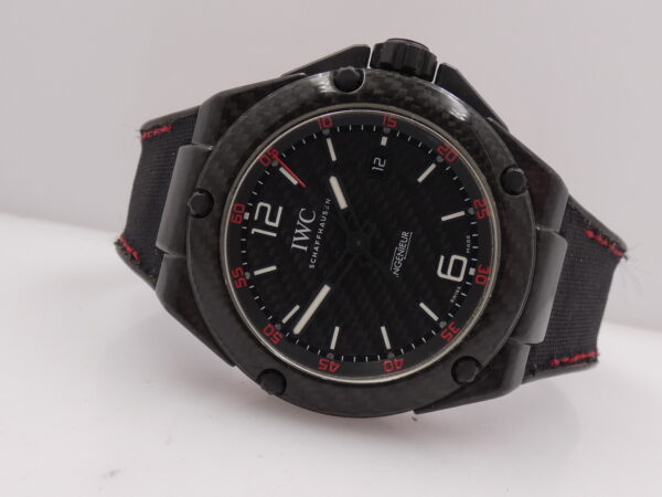 IWC Ingenieur Automatic Performance RED IW3224 LIMITED EDITION 100pcs With PAPERS Anno 2013 Fibra di Carbonio IWC For MERCEDES AMG PETRONAS Formula One™ Team