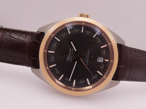 Omega Globemaster Constellation Annual Calendar BOX&PAPERS Anno 2022 NEW UNWORN 18Kt SEDNA Gold Bezel "Pie Pan" Dial Co-Axial METAS Master Chronometer