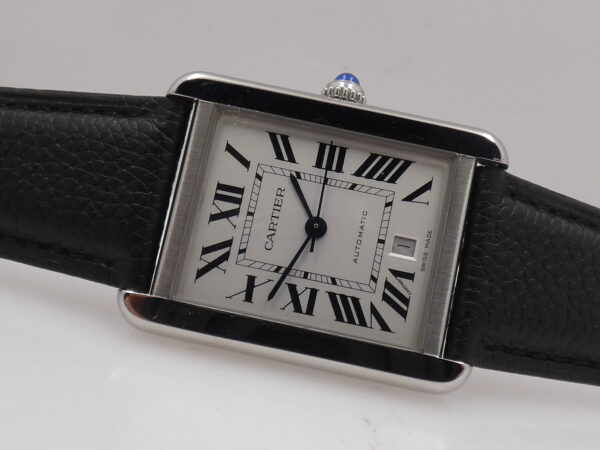Cartier Tank Solo XL W5200027 BOX&PAPERS Anno 2015 Automatic Date 3800 Acciaio